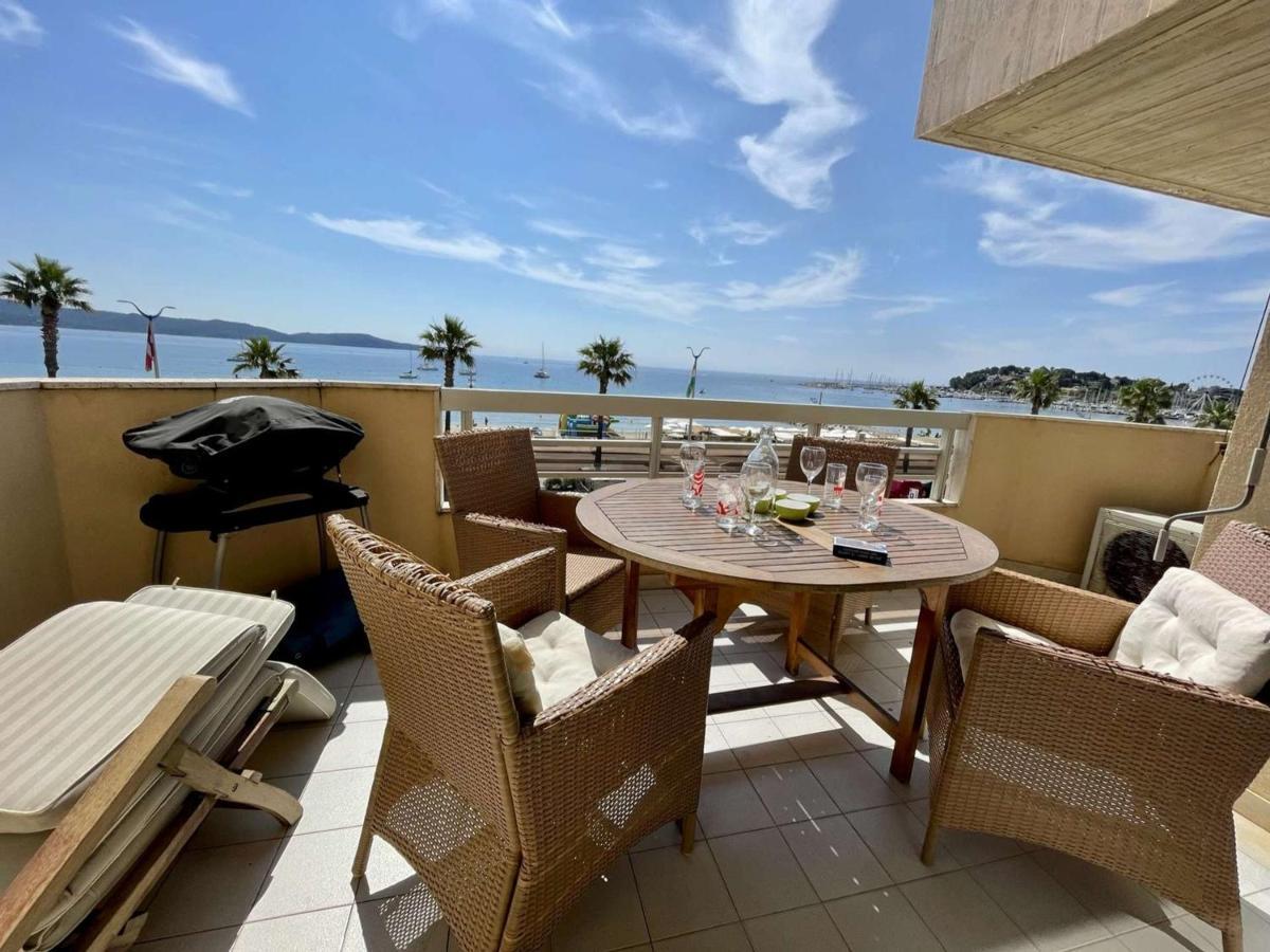 Superbe Apt 2P Front De Mer Pour 4 Pers Avec Terrasse - Cavalaire-Sur-Mer - Fr-1-226B-162 Exterior foto